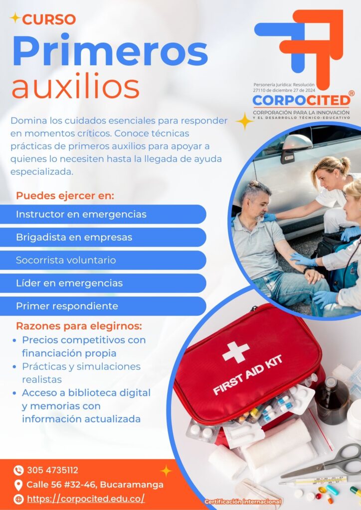 Curso de Primeros auxilios Corpocited